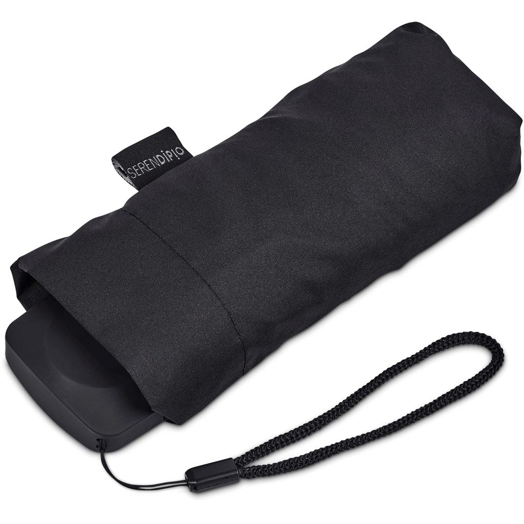 Serendipio Salem Recycled PET Compact Umbrella with EVA Pouch Mirelle Leather and Lifestyle