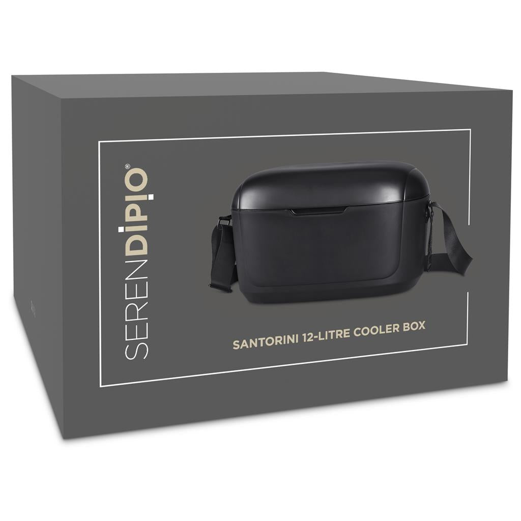 Serendipio Santorini 12-Litre Cooler Box Mirelle Leather and Lifestyle