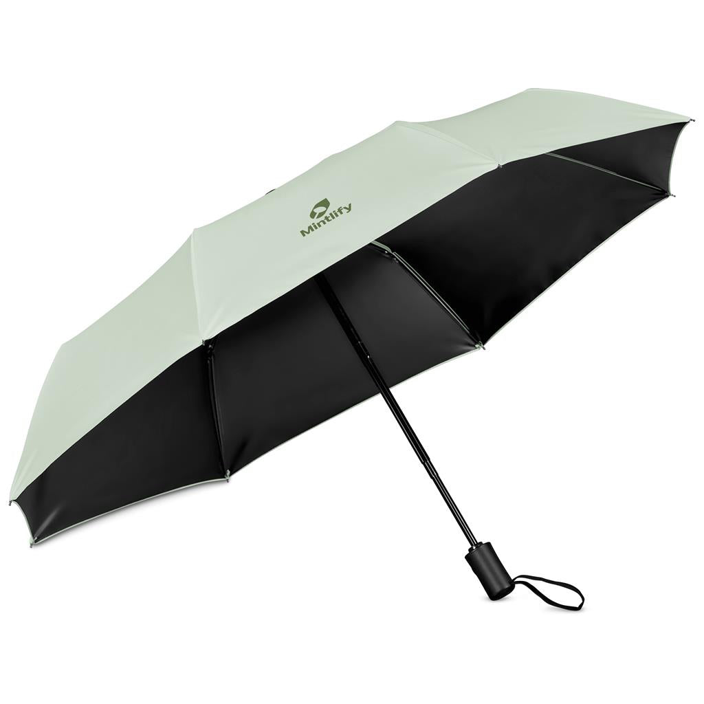 Serendipio Sleet Auto-Open Compact Umbrella Mirelle Leather and Lifestyle