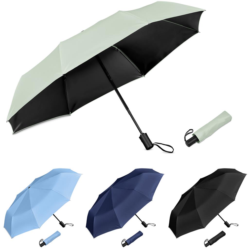 Serendipio Sleet Auto-Open Compact Umbrella Mirelle Leather and Lifestyle