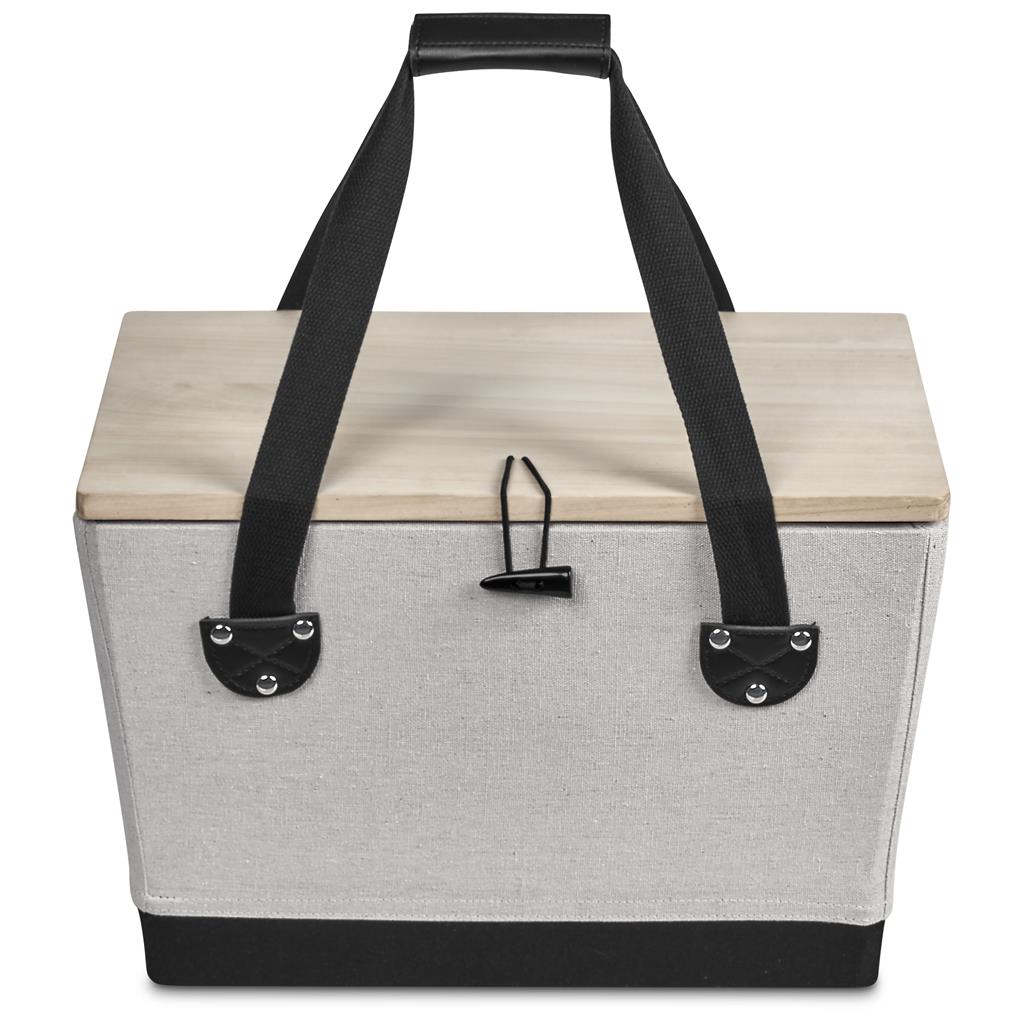Serendipio Willow 4-Person Picnic Basket Mirelle Leather and Lifestyle