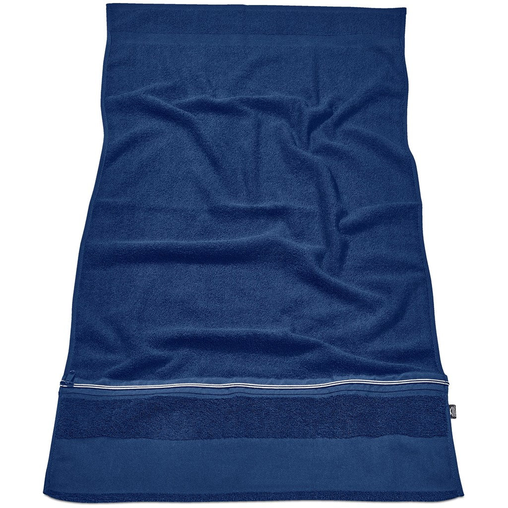 Slazenger Wembley Gym Towel - Navy Mirelle Leather and Lifestyle