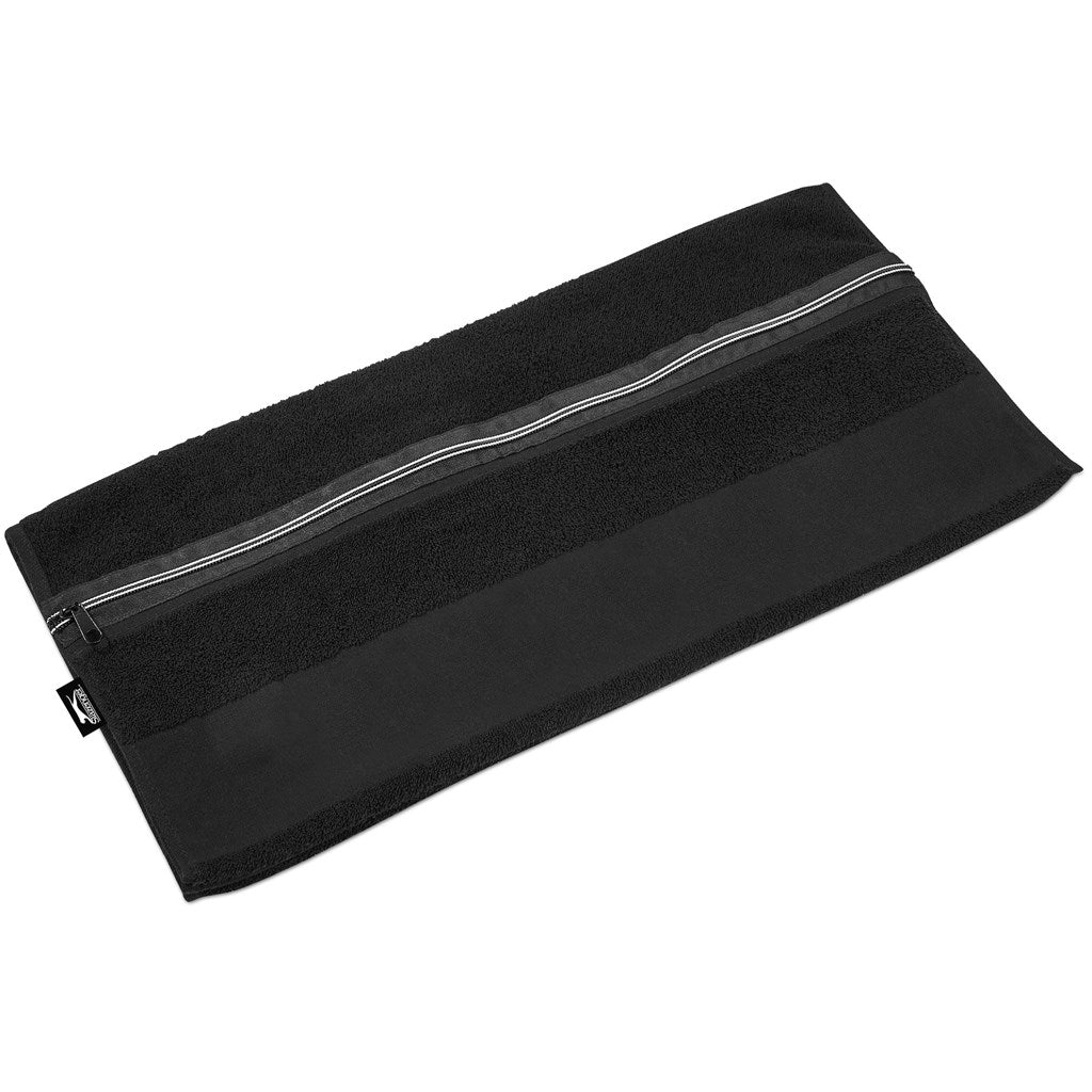 Slazenger Wembley Gym Towel Mirelle Leather and Lifestyle