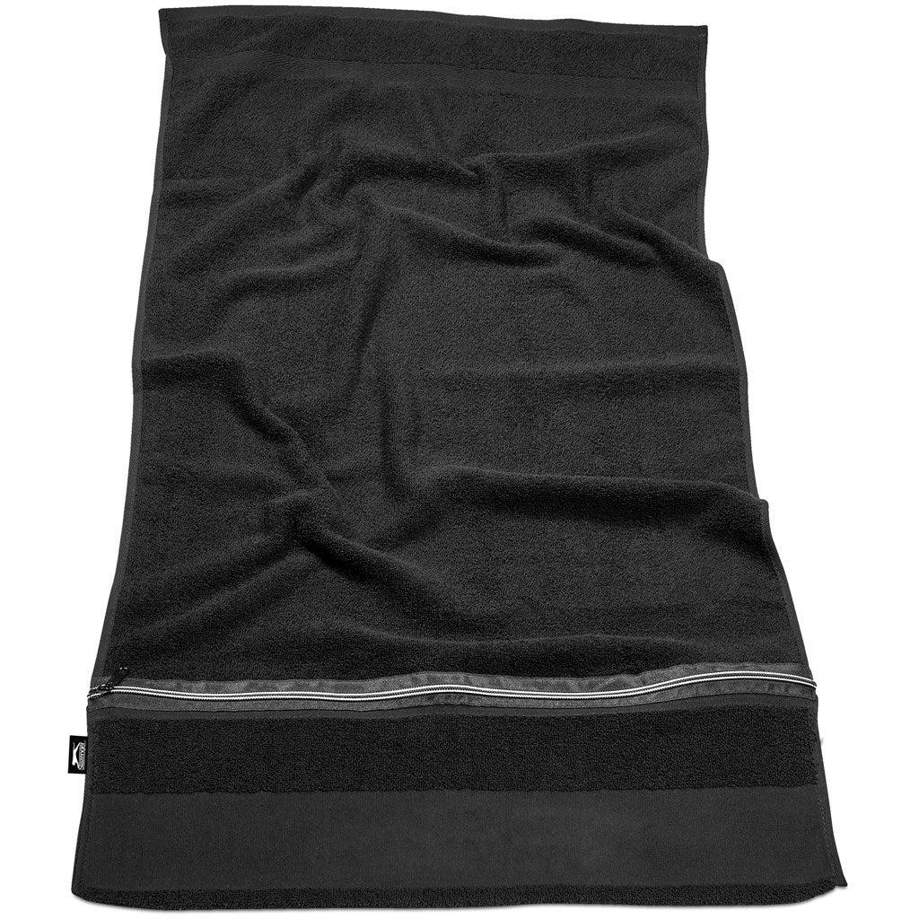 Slazenger Wembley Gym Towel Mirelle Leather and Lifestyle