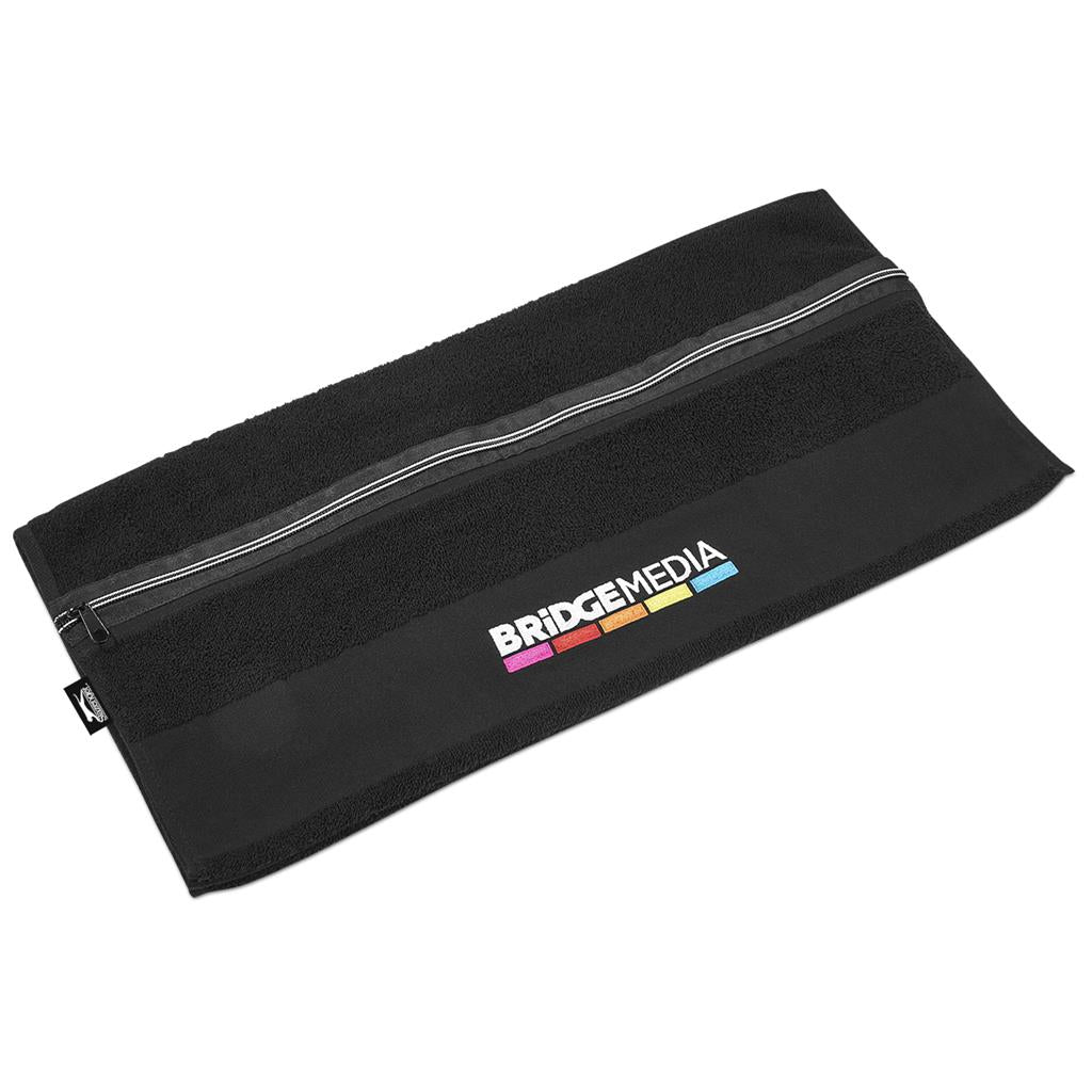 Slazenger Wembley Gym Towel Mirelle Leather and Lifestyle