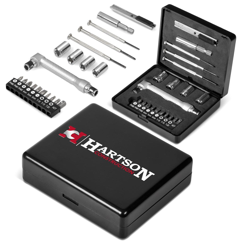 Stac 20-Piece Tool Set Mirelle Leather and Lifestyle