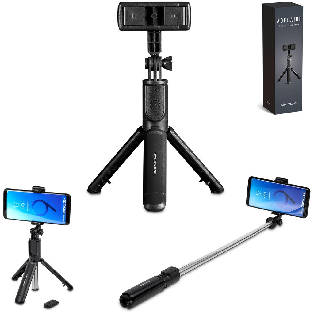 Swiss Cougar Adelaide Tripod Selfie Stick Mirelle Leather and Lifestyle