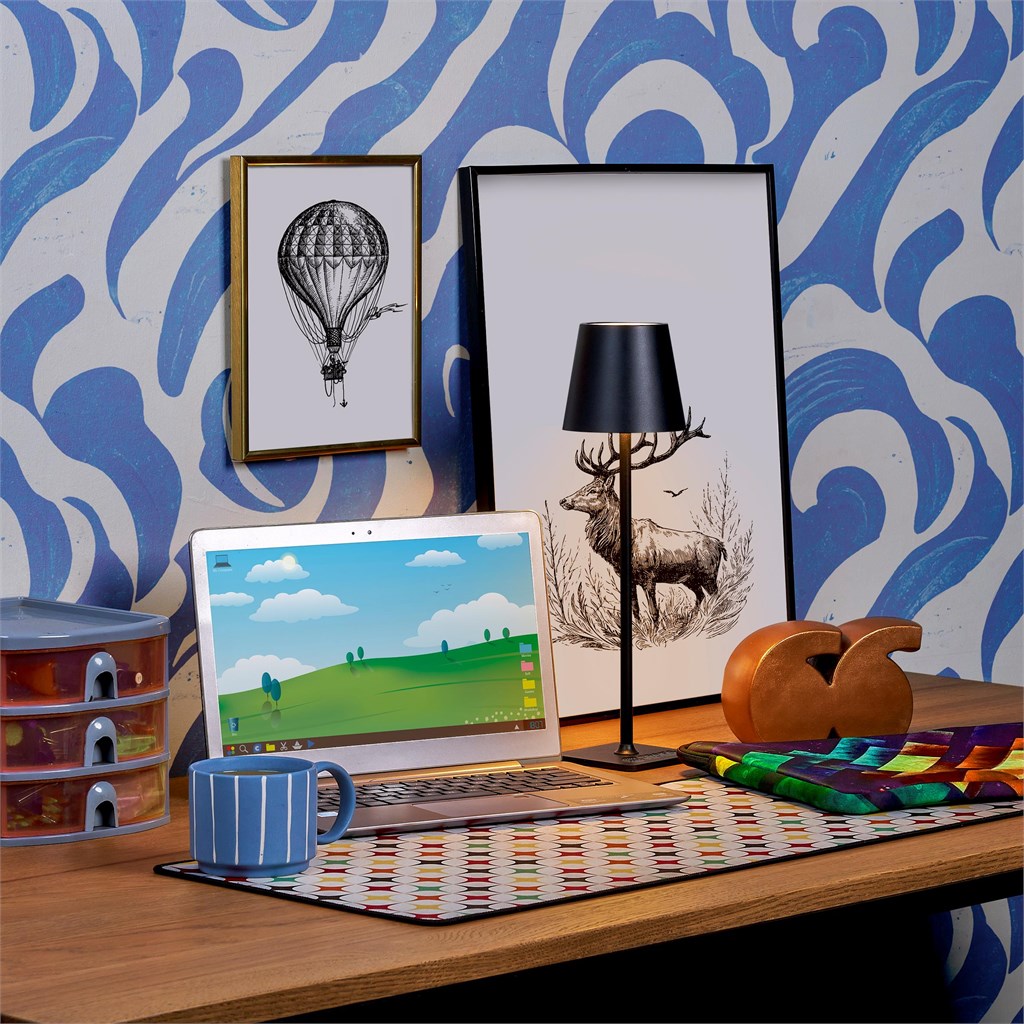 Swiss Cougar Birmingham LED Touch Lamp Mirelle Leather and Lifestyle
