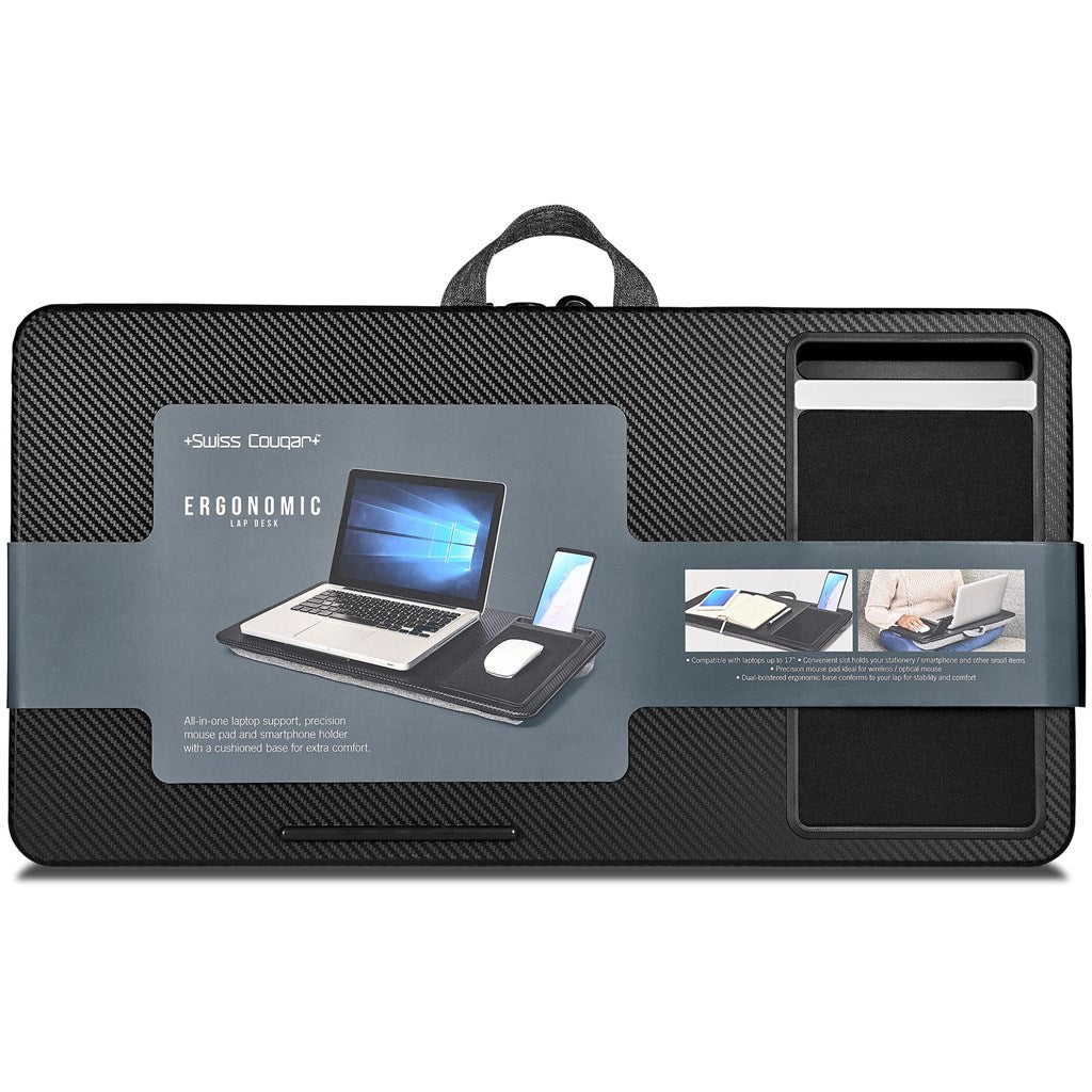 Swiss Cougar Ergonomic Lap Desk Mirelle Leather and Lifestyle