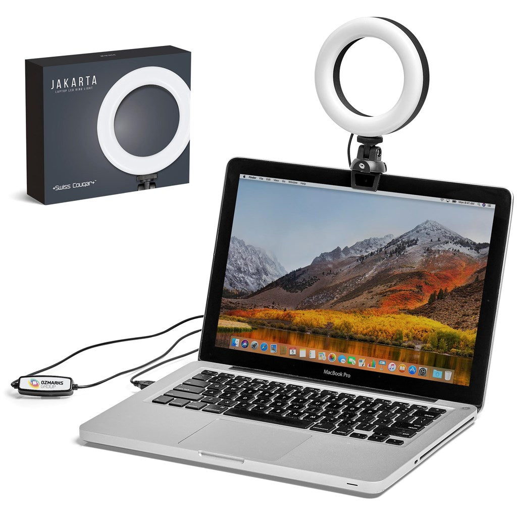 Swiss Cougar Jakarta Laptop LED Ring Light Mirelle Leather and Lifestyle