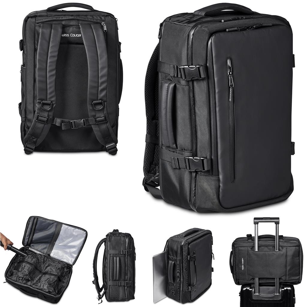 Swiss Cougar Lancaster Hybrid Laptop Backpack ZA Laptop Backpacks,Laptop Bags,Travel Essentials,Bags Mirelle Leather and Lifestyle