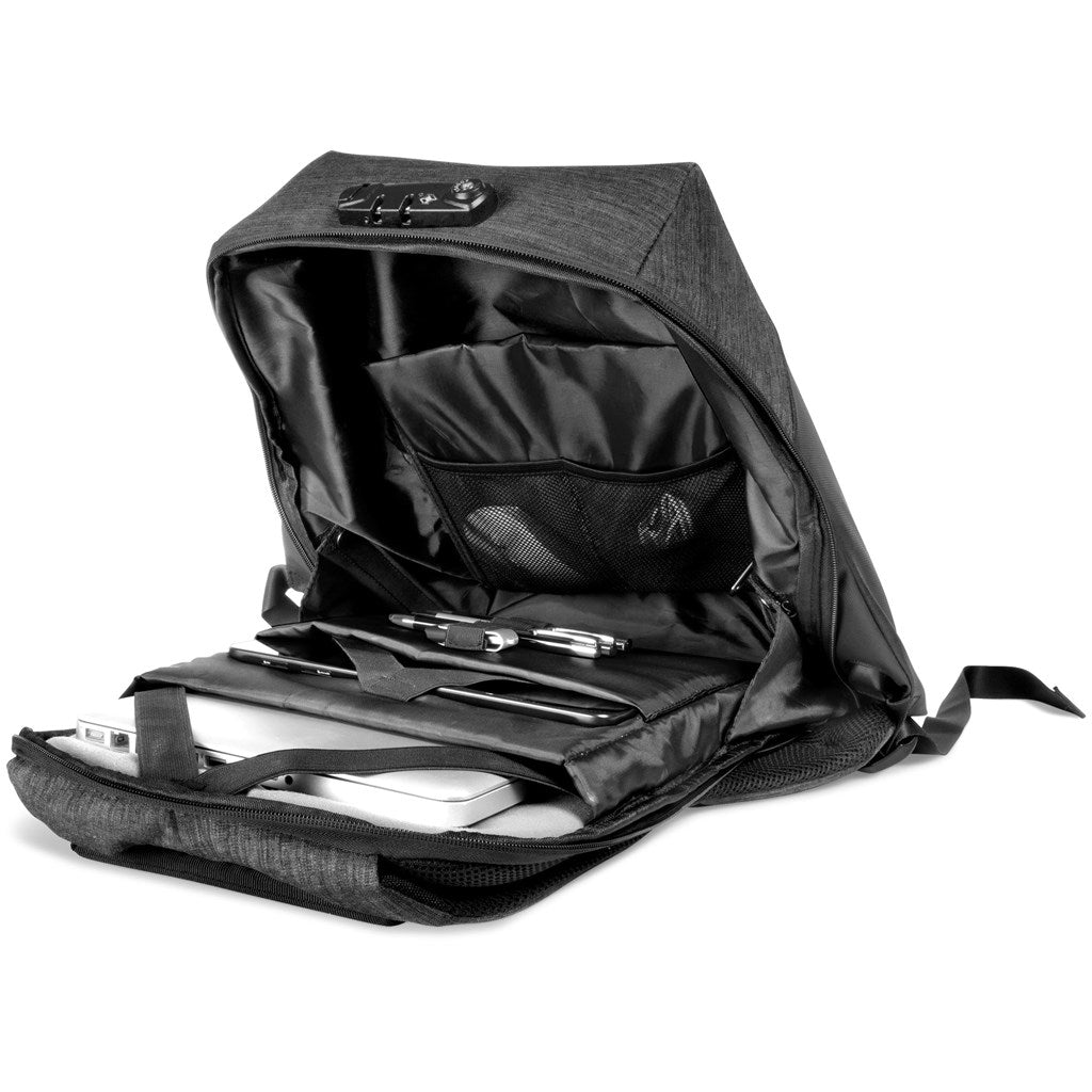 Swiss Cougar Monaco Anti-Theft Laptop Backpack ZA Anti-Theft Bags,Laptop Backpacks Mirelle Leather and Lifestyle