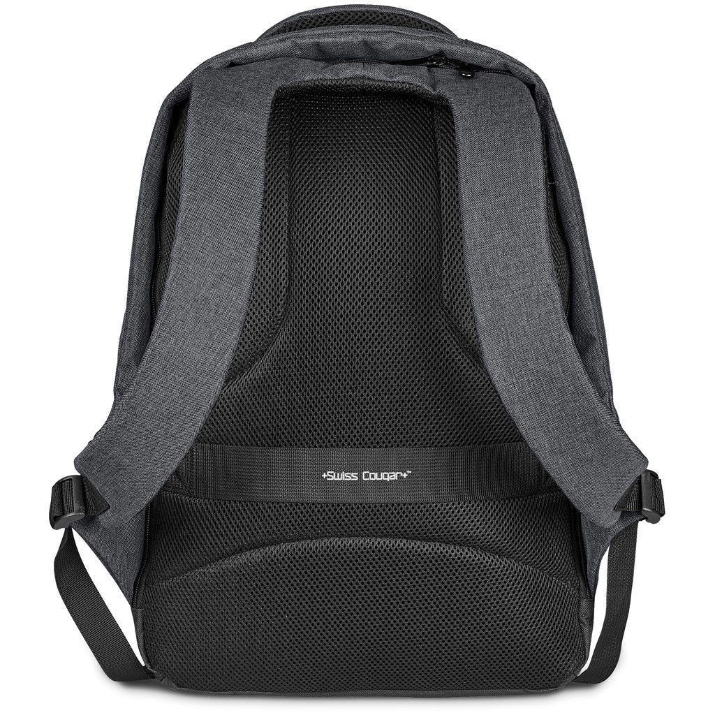 Swiss Cougar Munich Anti-Theft Laptop Backpack ZA Anti-Theft Bags,Laptop Backpacks Mirelle Leather and Lifestyle