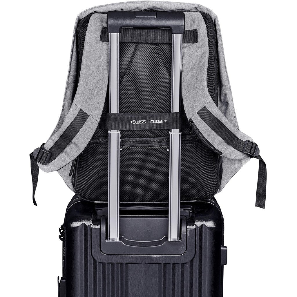 Swiss Cougar Palencia Anti-Theft Laptop Backpack ZA Bags,Anti-Theft Bags,Laptop Backpacks,Ideas for Work,Bags Mirelle Leather and Lifestyle