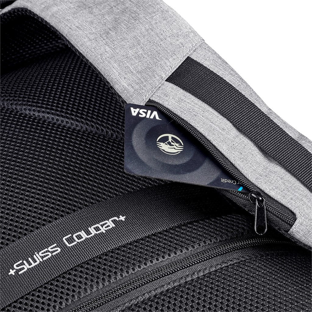 Swiss Cougar Palencia Anti-Theft Laptop Backpack ZA Bags,Anti-Theft Bags,Laptop Backpacks,Ideas for Work,Bags Mirelle Leather and Lifestyle