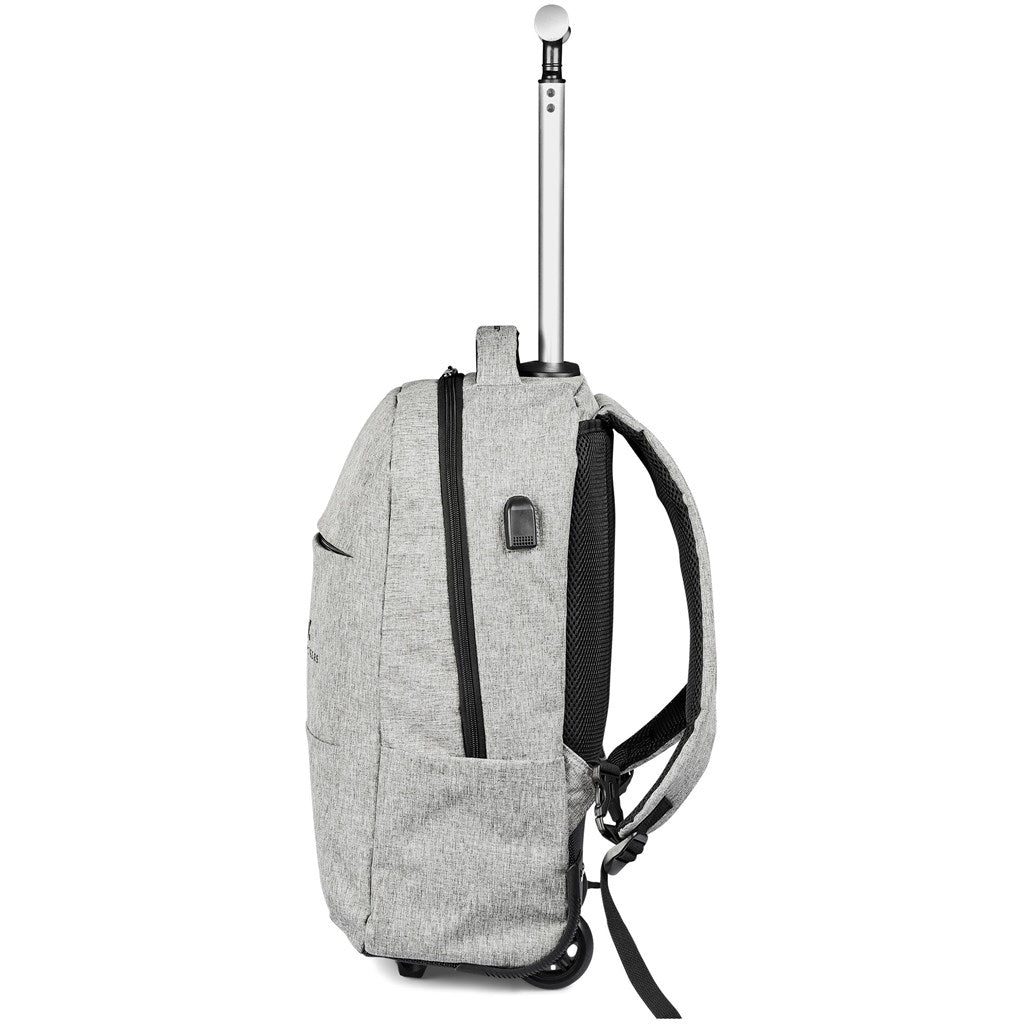 Swiss Cougar San Marino Laptop Trolley Backpack ZA Bags on Wheels,Laptop Backpacks,Travel Bags Mirelle Leather and Lifestyle