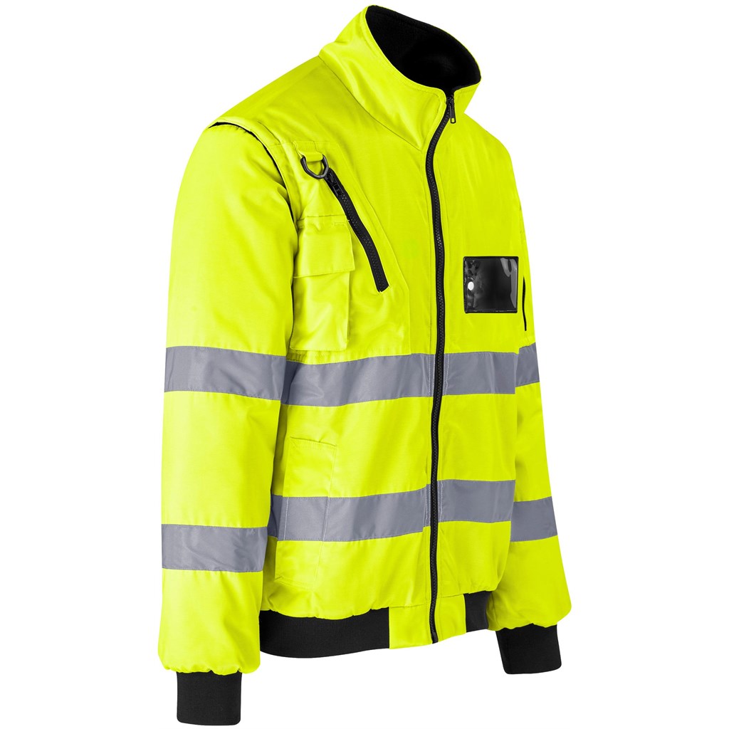 Techno Padded Hi-Viz Reflective Bunny Jacket Mirelle Leather and Lifestyle