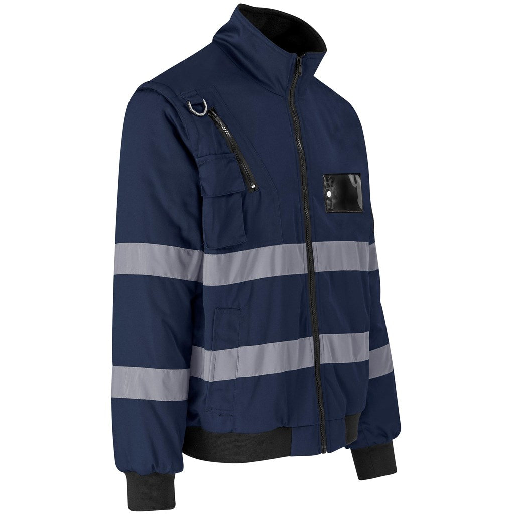 Techno Padded Hi-Viz Reflective Bunny Jacket Mirelle Leather and Lifestyle
