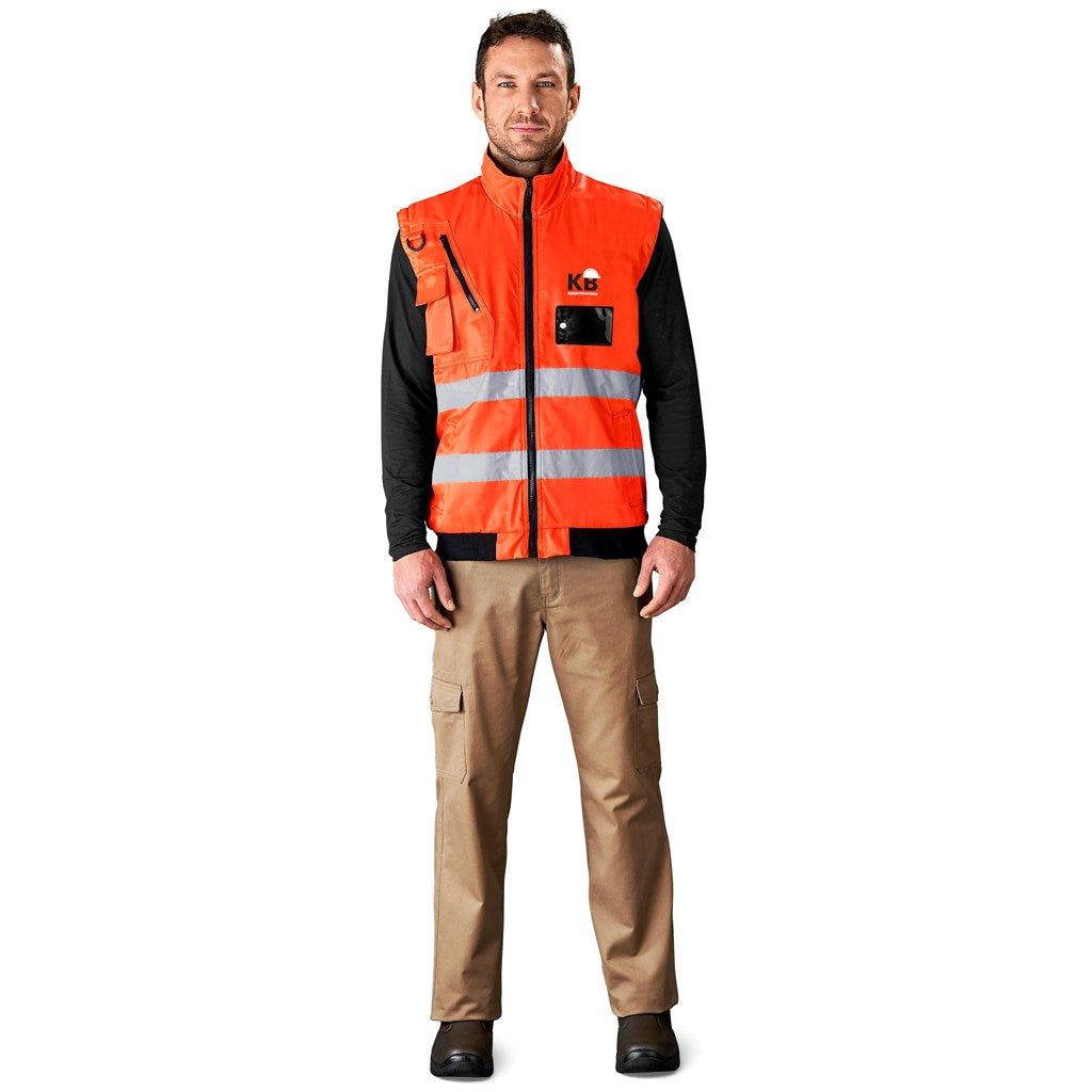 Techno Padded Hi-Viz Reflective Bunny Jacket Mirelle Leather and Lifestyle