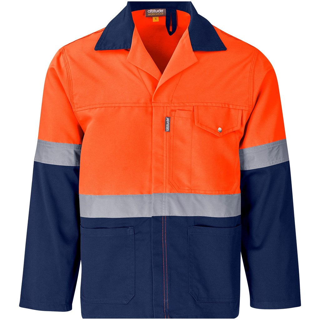 Traffic Premium Two-Tone Hi-Viz Reflective Jacket Mirelle Leather and Lifestyle