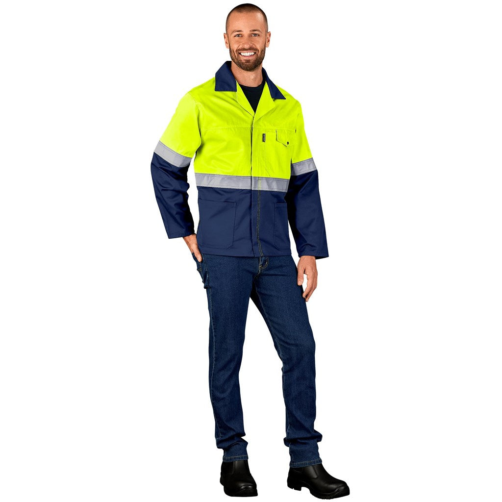 Traffic Premium Two-Tone Hi-Viz Reflective Jacket Mirelle Leather and Lifestyle