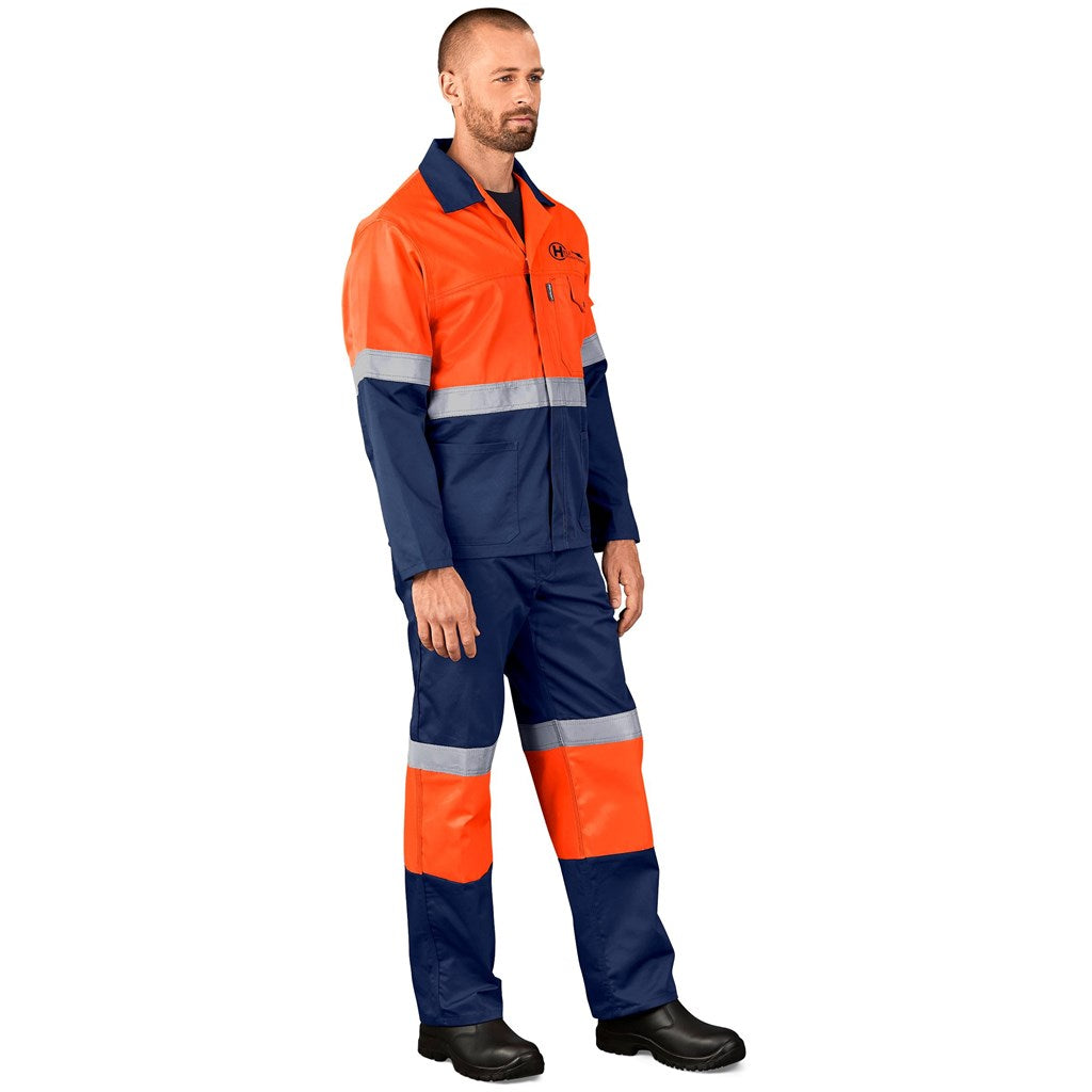 Traffic Premium Two-Tone Hi-Viz Reflective Jacket Mirelle Leather and Lifestyle
