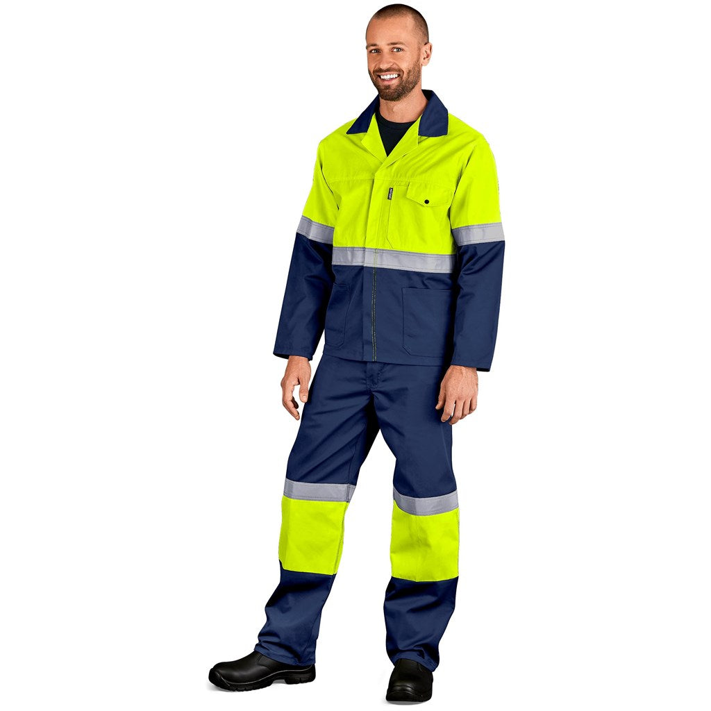 Traffic Premium Two-Tone Hi-Viz Reflective Jacket Mirelle Leather and Lifestyle
