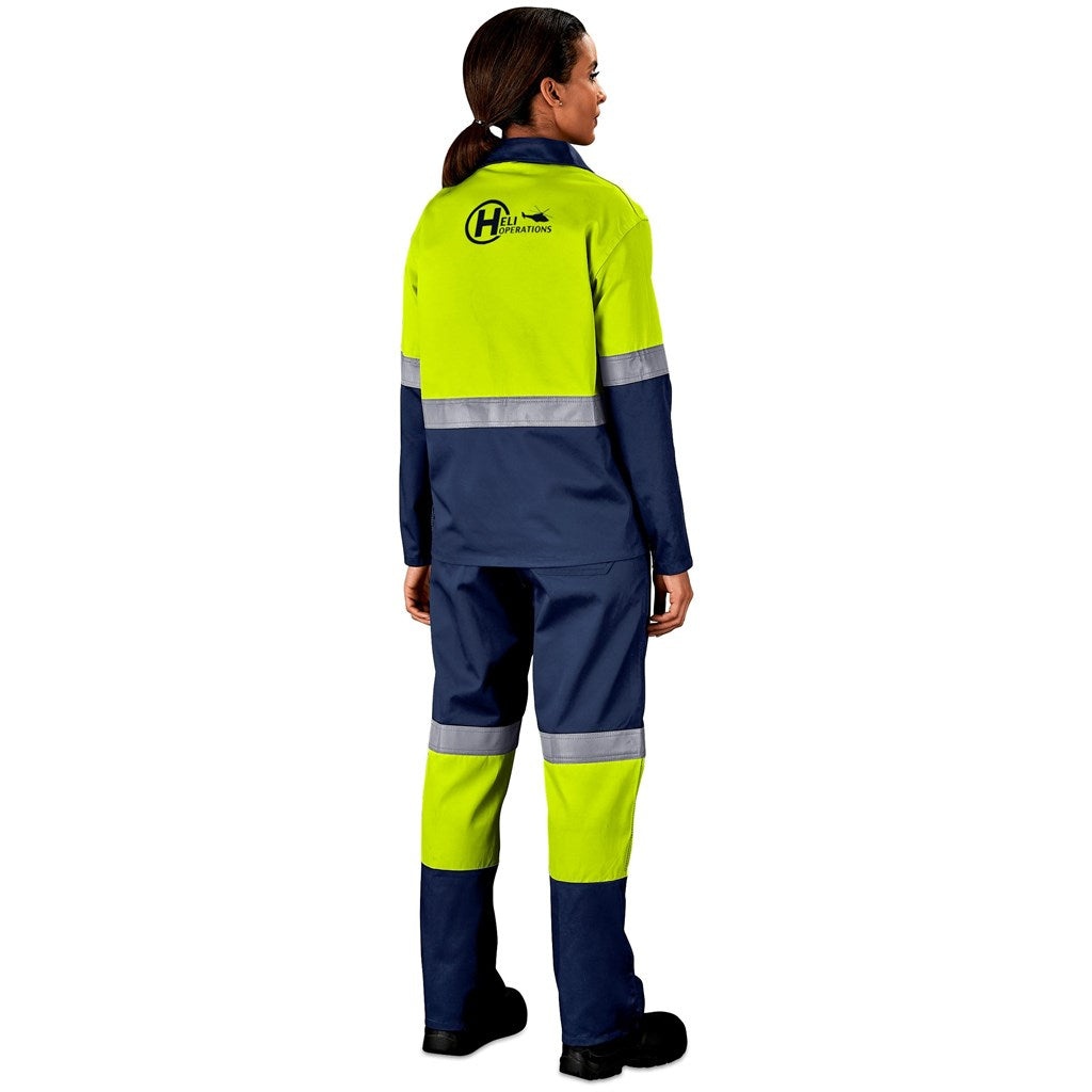 Traffic Premium Two-Tone Hi-Viz Reflective Jacket Mirelle Leather and Lifestyle