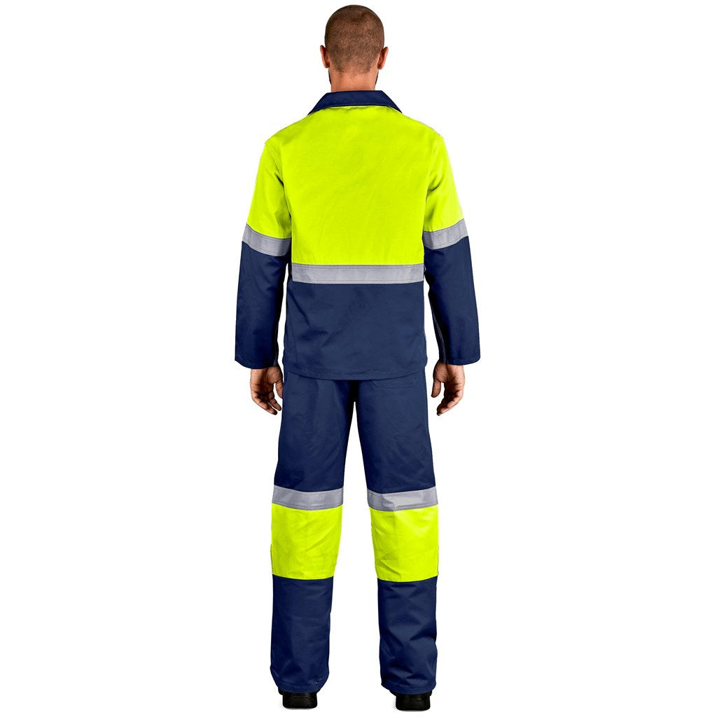 Traffic Premium Two-Tone Hi-Viz Reflective Jacket Mirelle Leather and Lifestyle