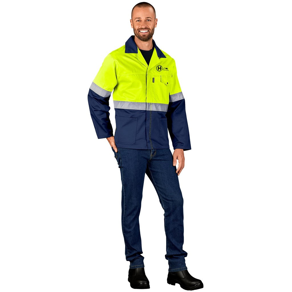 Traffic Premium Two-Tone Hi-Viz Reflective Jacket Mirelle Leather and Lifestyle
