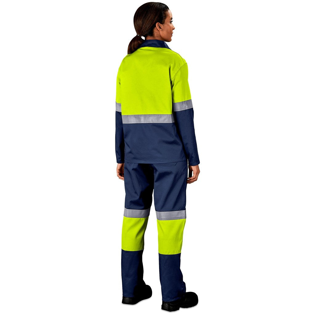 Traffic Premium Two-Tone Hi-Viz Reflective Jacket Mirelle Leather and Lifestyle