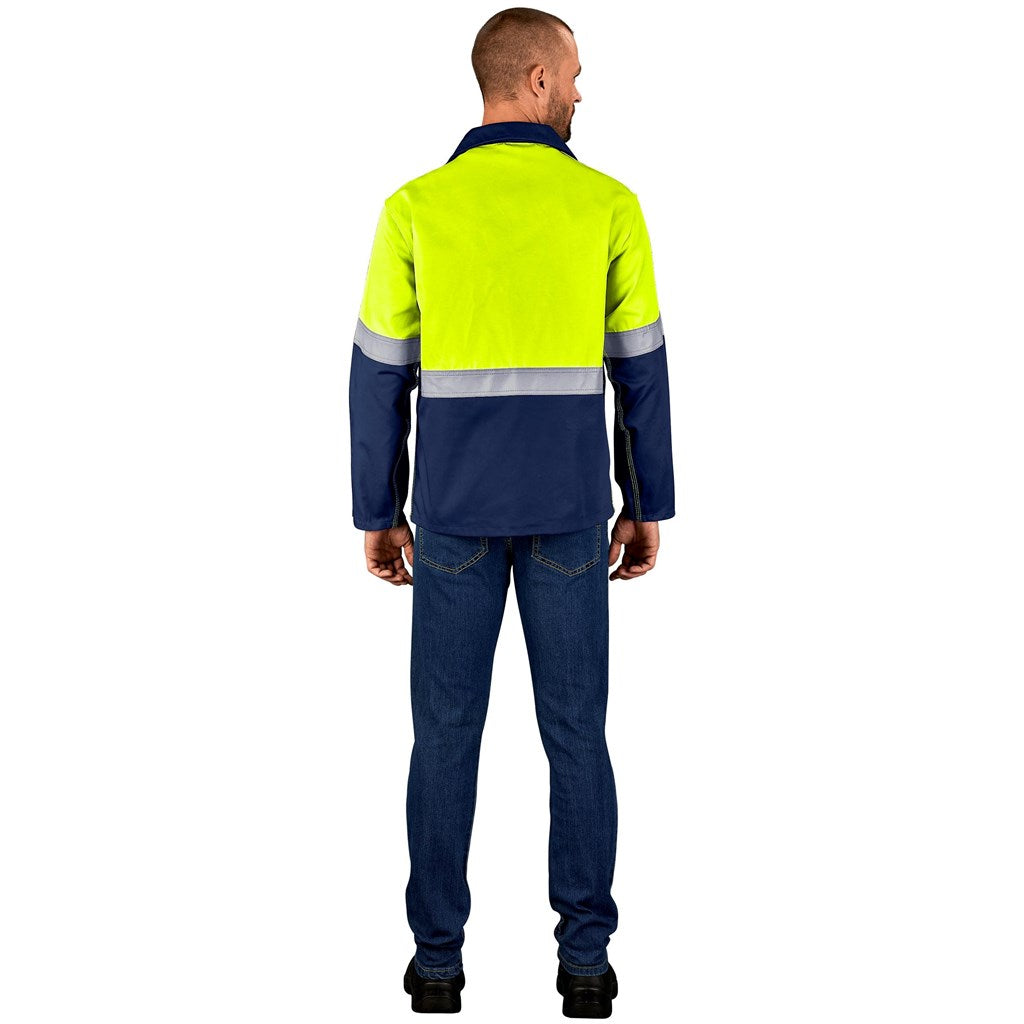 Traffic Premium Two-Tone Hi-Viz Reflective Jacket Mirelle Leather and Lifestyle