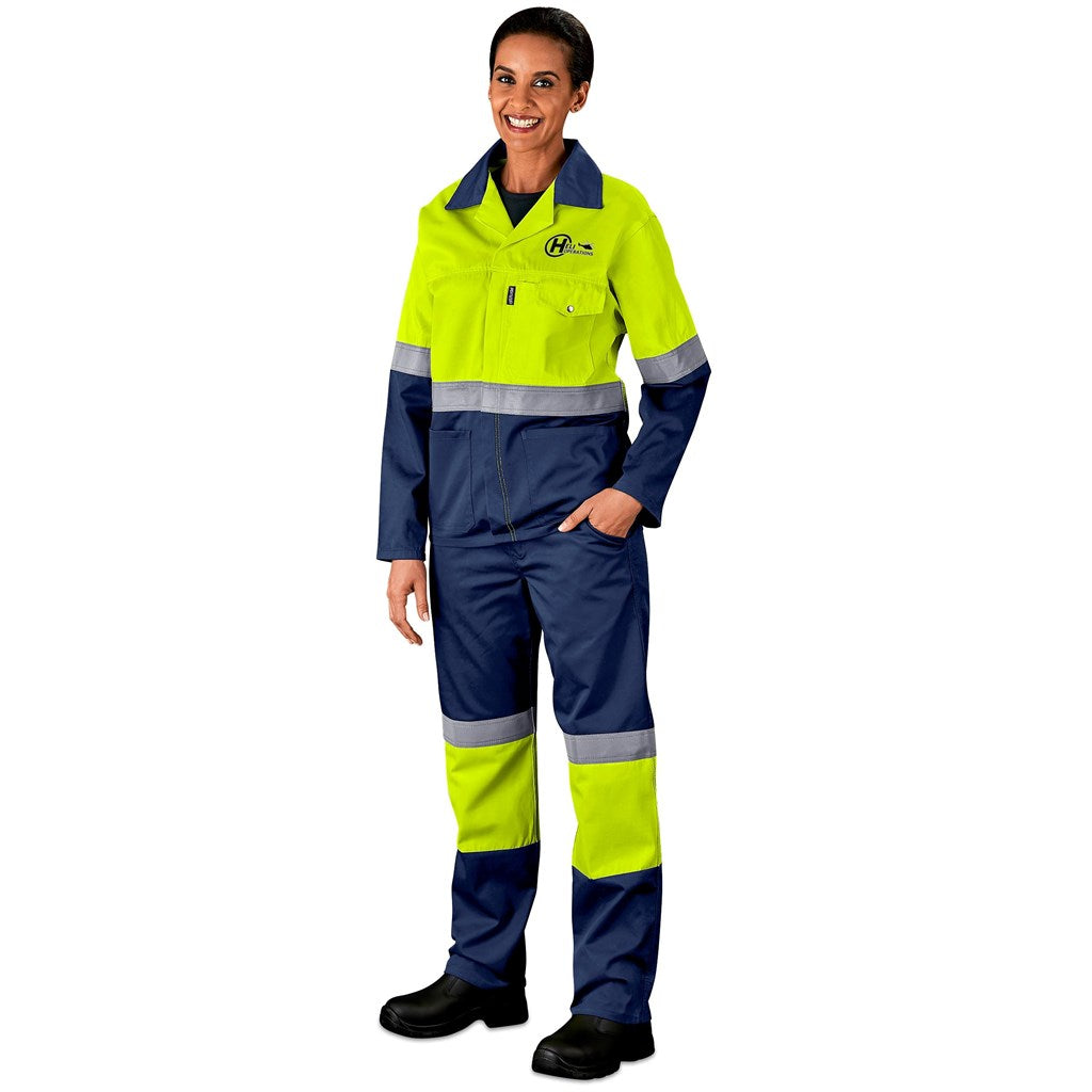 Traffic Premium Two-Tone Hi-Viz Reflective Jacket Mirelle Leather and Lifestyle