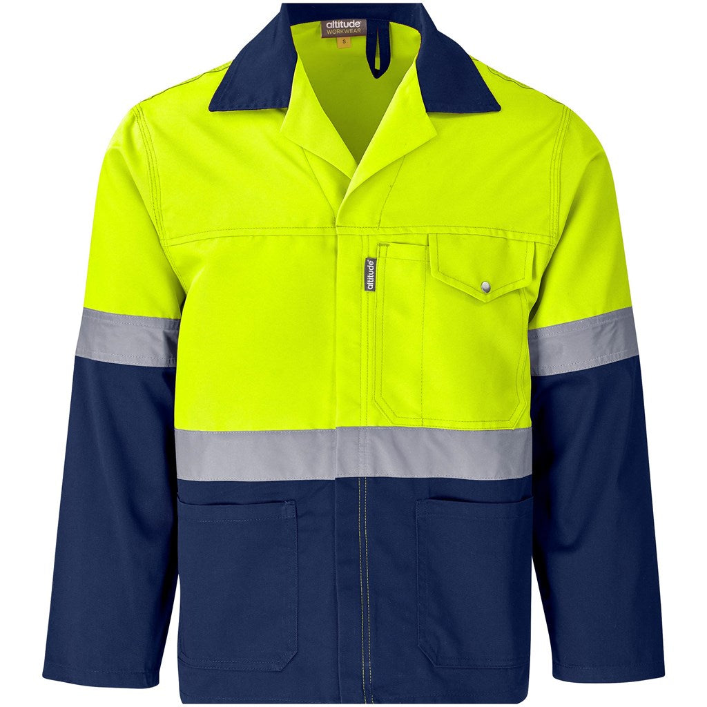 Traffic Premium Two-Tone Hi-Viz Reflective Jacket Mirelle Leather and Lifestyle