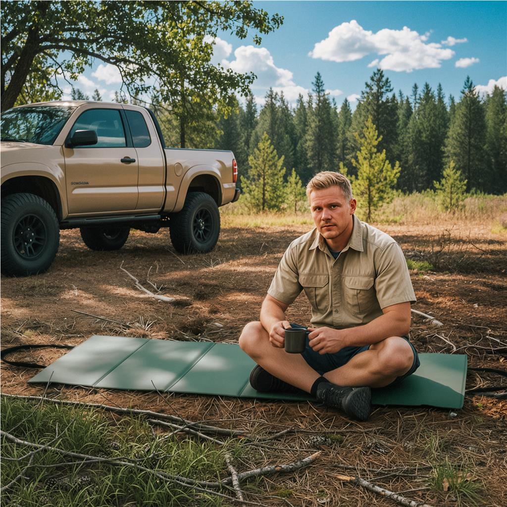 Urban Terrain Plateau Cushioned Foldable Outdoor Mat Mirelle Leather and Lifestyle