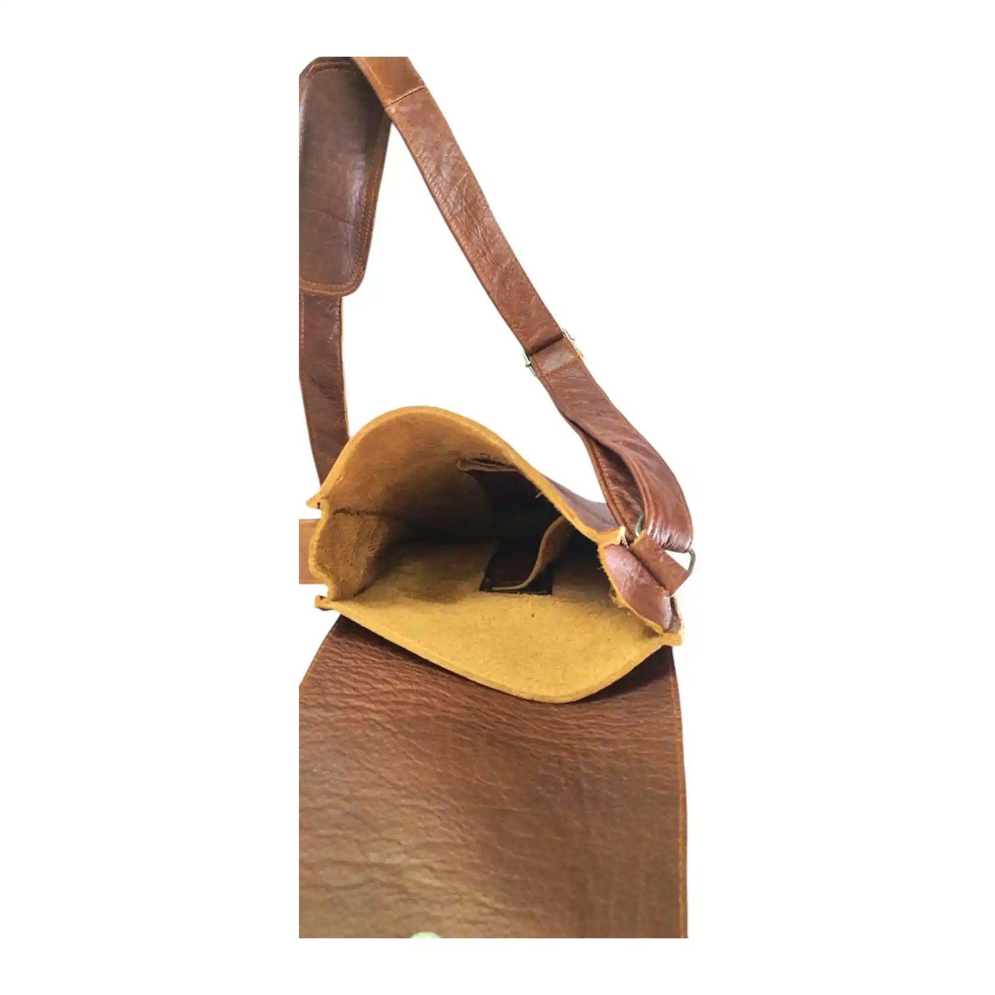 Leather 2 Bottle Sling Carrier Bag | MIRELLE ZA Food & Beverage Carriers Mirelle Leather and Lifestyle
