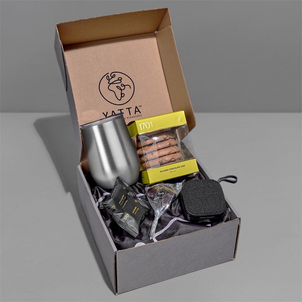 Yatta Beat Box Hamper ZA Unisex Hampers,Tech Hampers Mirelle Leather and Lifestyle