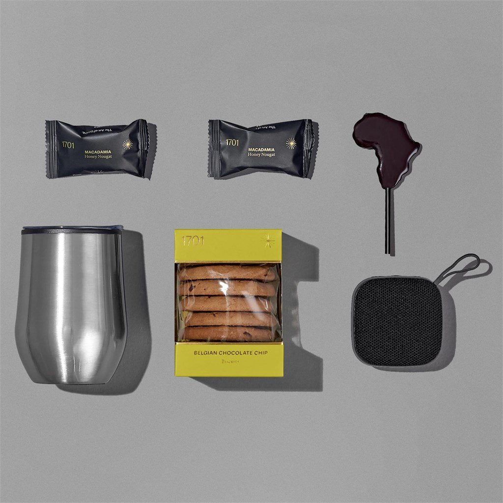 Yatta Beat Box Hamper ZA Unisex Hampers,Tech Hampers Mirelle Leather and Lifestyle