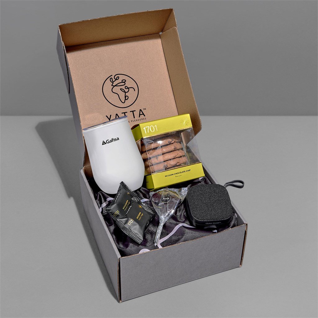 Yatta Beat Box Hamper ZA Unisex Hampers,Tech Hampers Mirelle Leather and Lifestyle