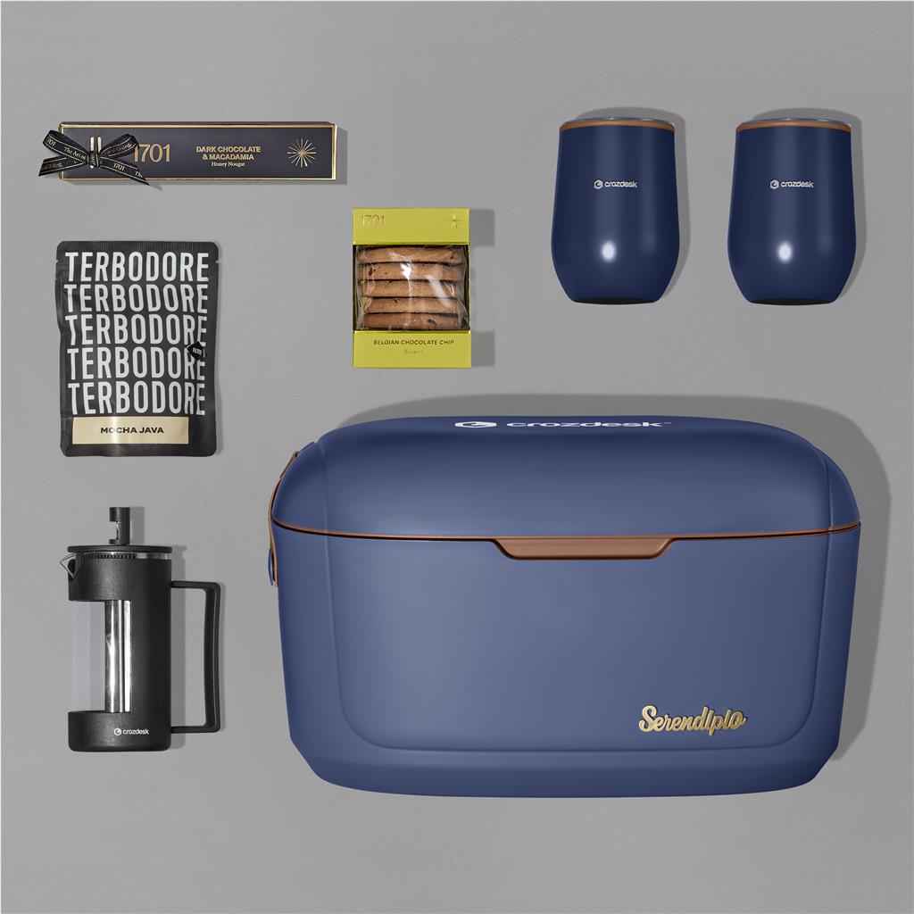 Yatta Cuppa Charm Hamper ZA Premium Hampers,Outdoor Hampers,Coffee Hampers Mirelle Leather and Lifestyle