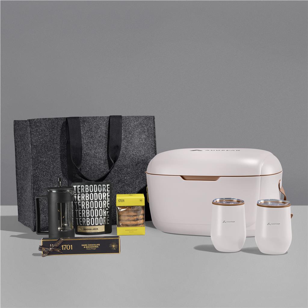 Yatta Cuppa Charm Hamper ZA Premium Hampers,Outdoor Hampers,Coffee Hampers Mirelle Leather and Lifestyle