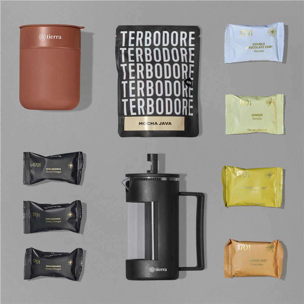 Yatta Grounded Gratitude Hamper ZA Unisex Hampers,Coffee Hampers Mirelle Leather and Lifestyle