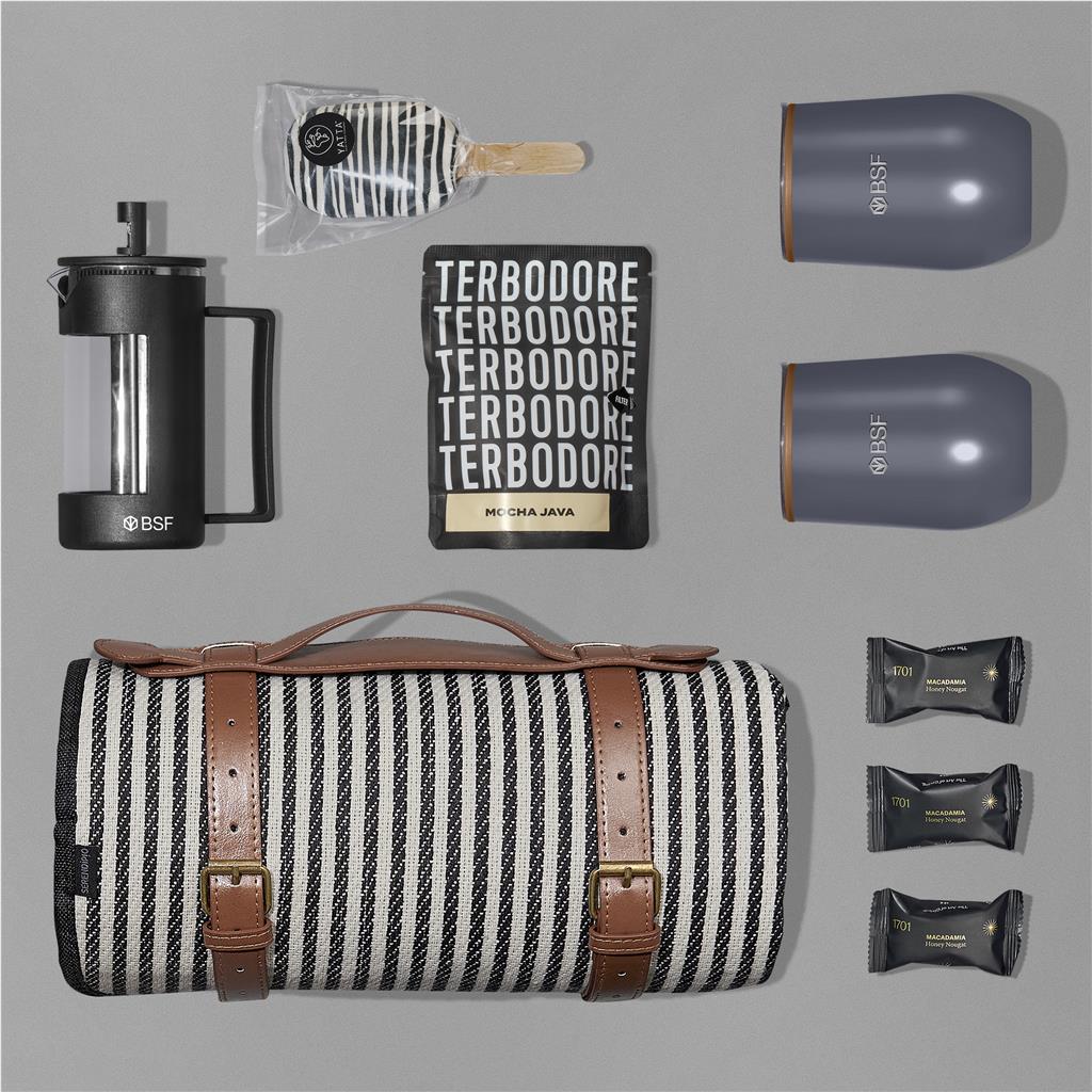 Yatta Mocha Magic Hamper ZA Premium Hampers,Outdoor Hampers,Coffee Hampers Mirelle Leather and Lifestyle
