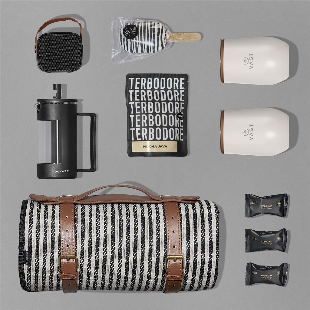 Yatta Roast & Relax Hamper ZA Premium Hampers,Outdoor Hampers,Coffee Hampers Mirelle Leather and Lifestyle