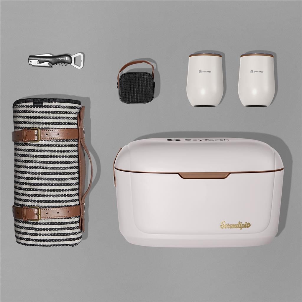 Yatta Serenity Set Hamper ZA Premium Hampers,Outdoor Hampers Mirelle Leather and Lifestyle