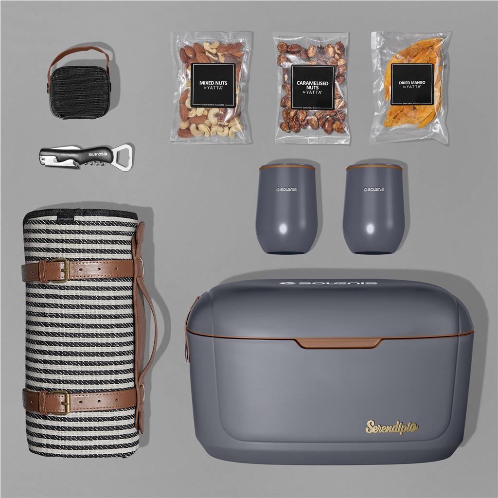 Yatta Sunset Serenade Hamper - Cream ZA Premium Hampers,Outdoor Hampers Mirelle Leather and Lifestyle