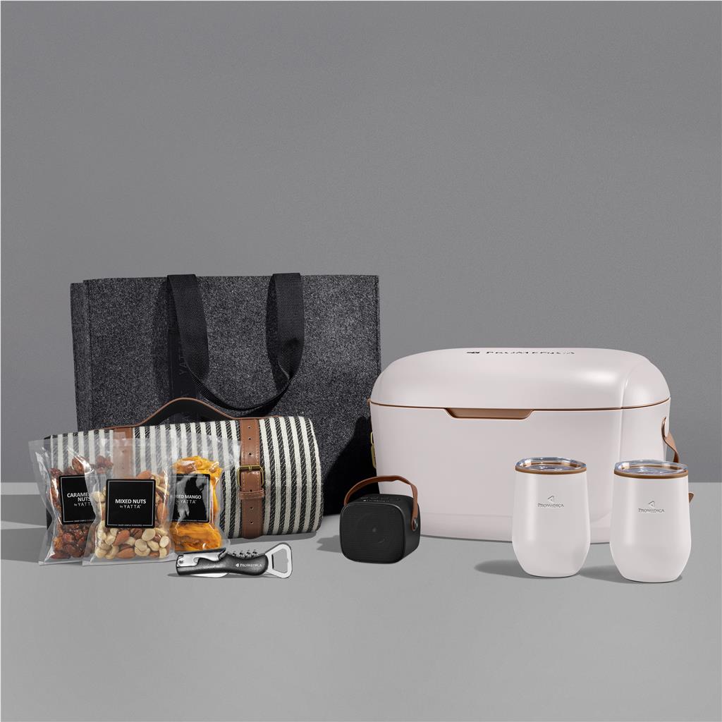 Yatta Sunset Serenade Hamper - Cream ZA Premium Hampers,Outdoor Hampers Mirelle Leather and Lifestyle
