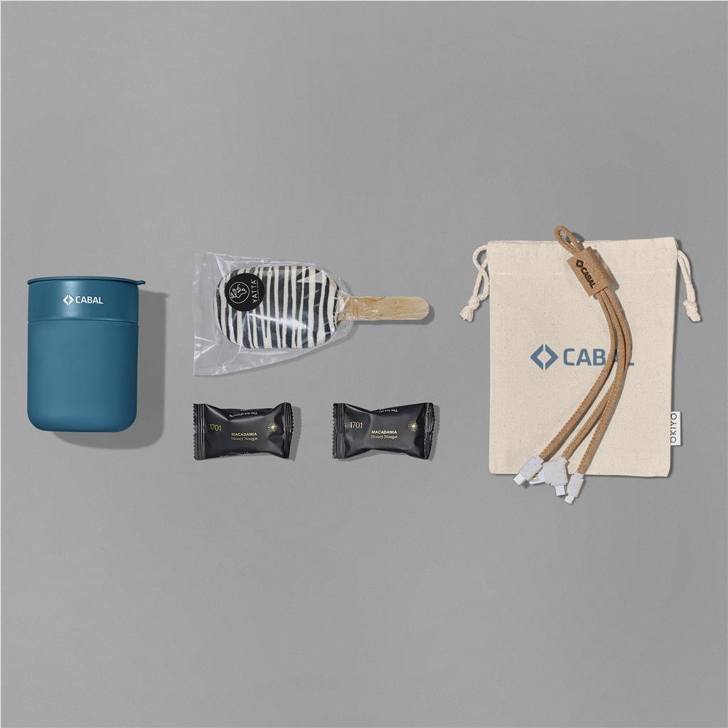Yatta Sweet Sip Hamper ZA Heritage Day,Desk Drop Hampers,Unisex Hampers,Tech Hampers Mirelle Leather and Lifestyle