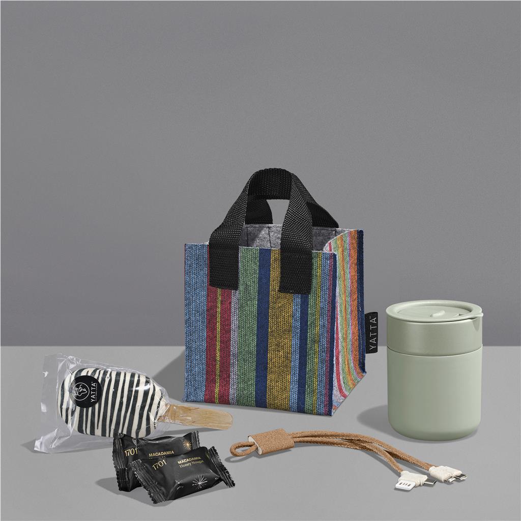 Yatta Sweet Sip Hamper ZA Heritage Day,Desk Drop Hampers,Unisex Hampers,Tech Hampers Mirelle Leather and Lifestyle