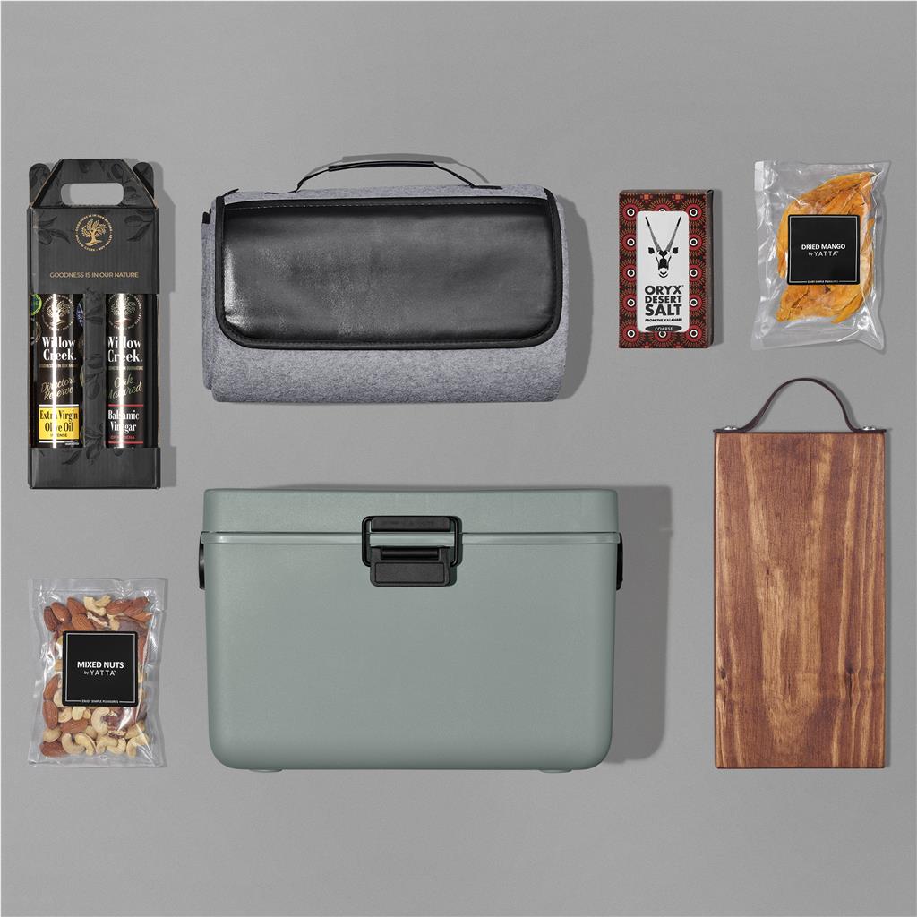 Yatta Trailside Treasure Hamper ZA Premium Hampers,Outdoor Hampers Mirelle Leather and Lifestyle